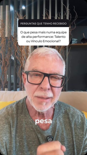 Competência individual importa, claro. Mas não sustenta sozinha uma equipe forte.

O que mantém pessoas boas funcionando bem juntas é a qualidade da relação: confiança, respeito, abertura para discordar, pedir ajuda, dividir responsabilidade e seguir na mesma direção.