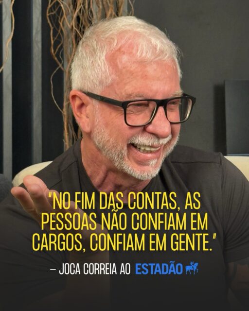 Sempre me interessou observar por que algumas pessoas, líderes e organizações conseguem gerar confiança, enquanto outras, mesmo com bons discursos, não conseguem sustentar essa percepção.

A pesquisa da Ipsos abre uma conversa importante sobre reputação, profissão e credibilidade. E ter sido ouvido pelo Estadão para contribuir com essa reflexão me fez voltar a uma ideia que atravessa muito do meu trabalho: confiança não é algo que se pede. É algo que se constrói na relação.

A matéria completa também foi publicada no Terra.

Fica a reflexão: o que faz alguém, ou uma organização, merecer sua confiança hoje?
